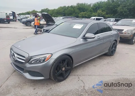 2015 Mercedes-Benz C 300 from USA, damaged, VIN 55SWF4JB7FU056039